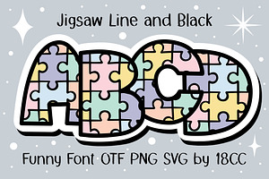 Jigsaw OTF PNG SVG