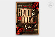 Hard Rock Flyer Template V1, a Flyer Template by ThatsDesignArt (Thumbnail 1 of 7)