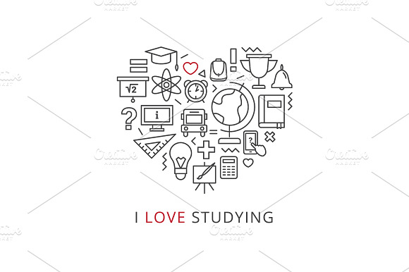 I Love Studying