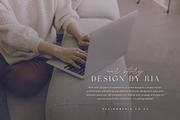 Sabrina Wix Website Template, a Wix Template by Design By Ria (Thumbnail 5 of 6)