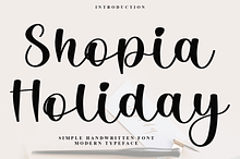 Shopia Holiday
