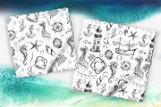Nautical clip-art line-art graphic, an Animal Illustration by NATASHA CHU (Thumbnail 14 of 16)