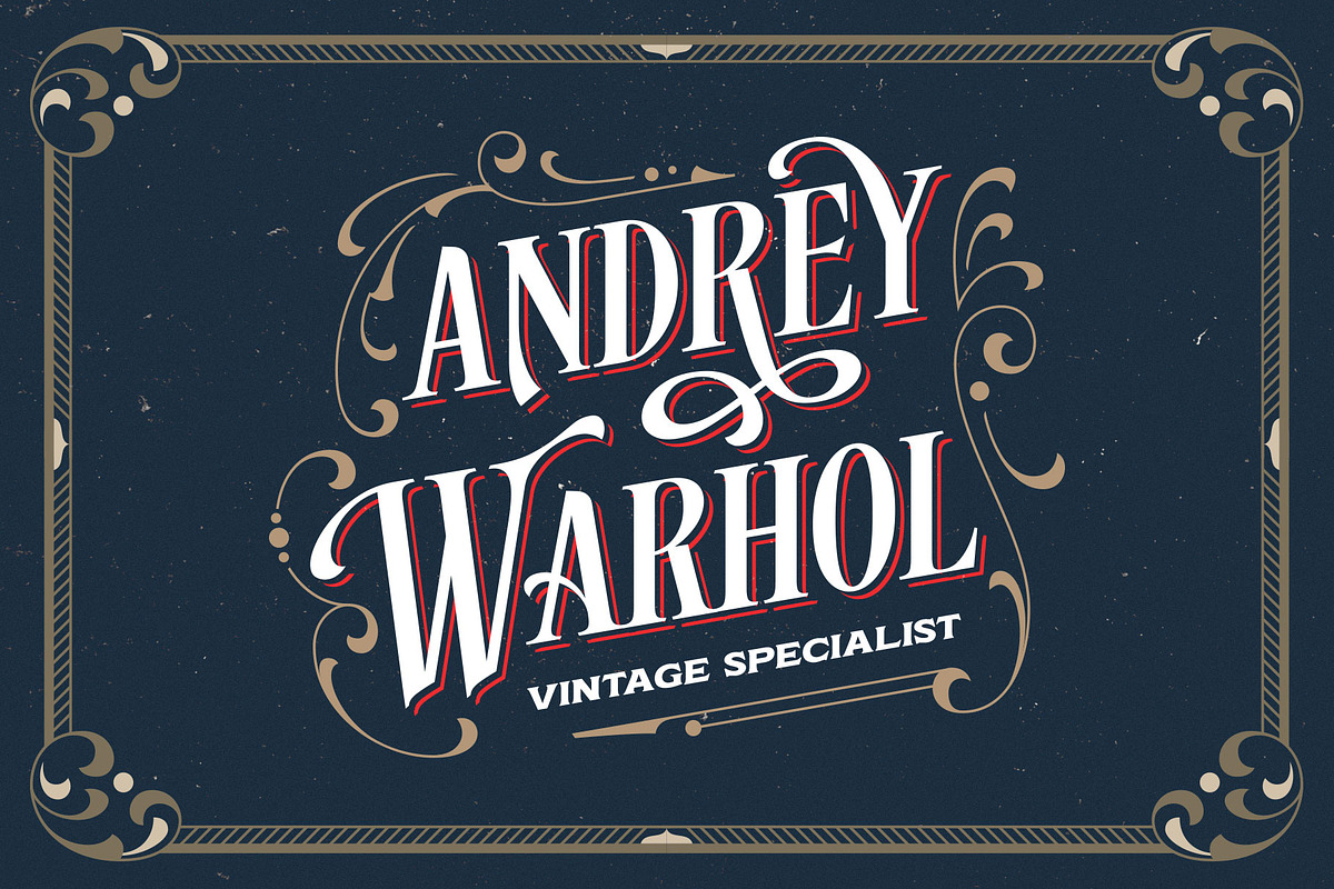 Arvoire Leonard - Layered Font, a Serif Font by Arterfak Project (Photo 7 of 11)