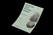 Simple Minimal Real Estate Flyer, a Stationery Template by Neermana (Thumbnail 2 of 4)
