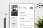Resume Template, a Resume Template by Abdul Studio (Thumbnail 1 of 6)