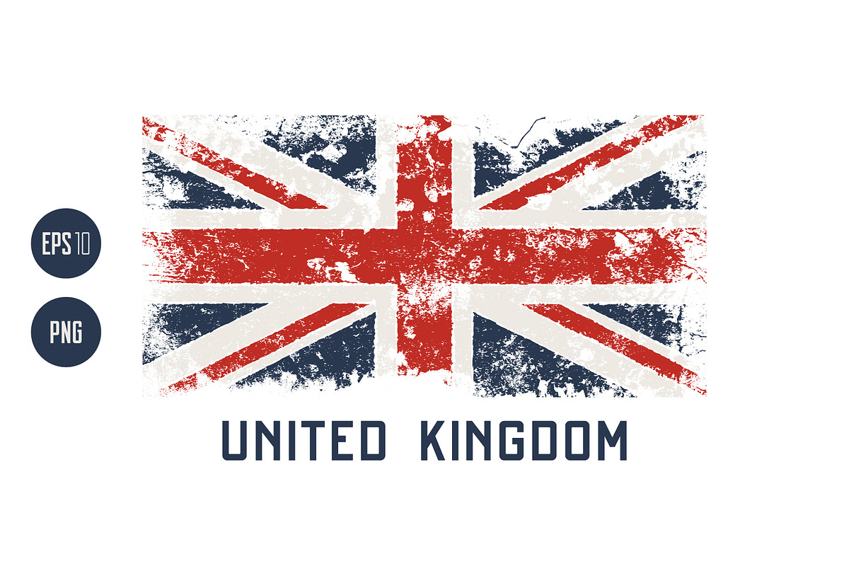 UK vector textured design, a Background Graphic by rikkyal