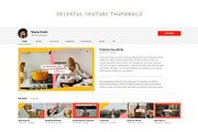 Lifestyle Youtube Thumbnails, a Social Media Template by Nonceni (Thumbnail 2 of 7)