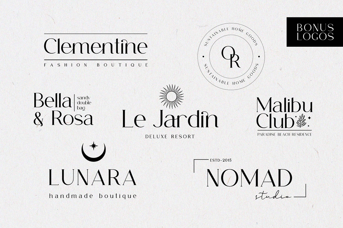 Modern Ligature Font, a Serif Font by elvinova (Photo 13 of 14)