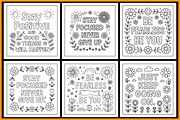 Motivational Quotes Coloring Book, an Object Graphic by protabsorkar11 (Thumbnail 2 of 4)