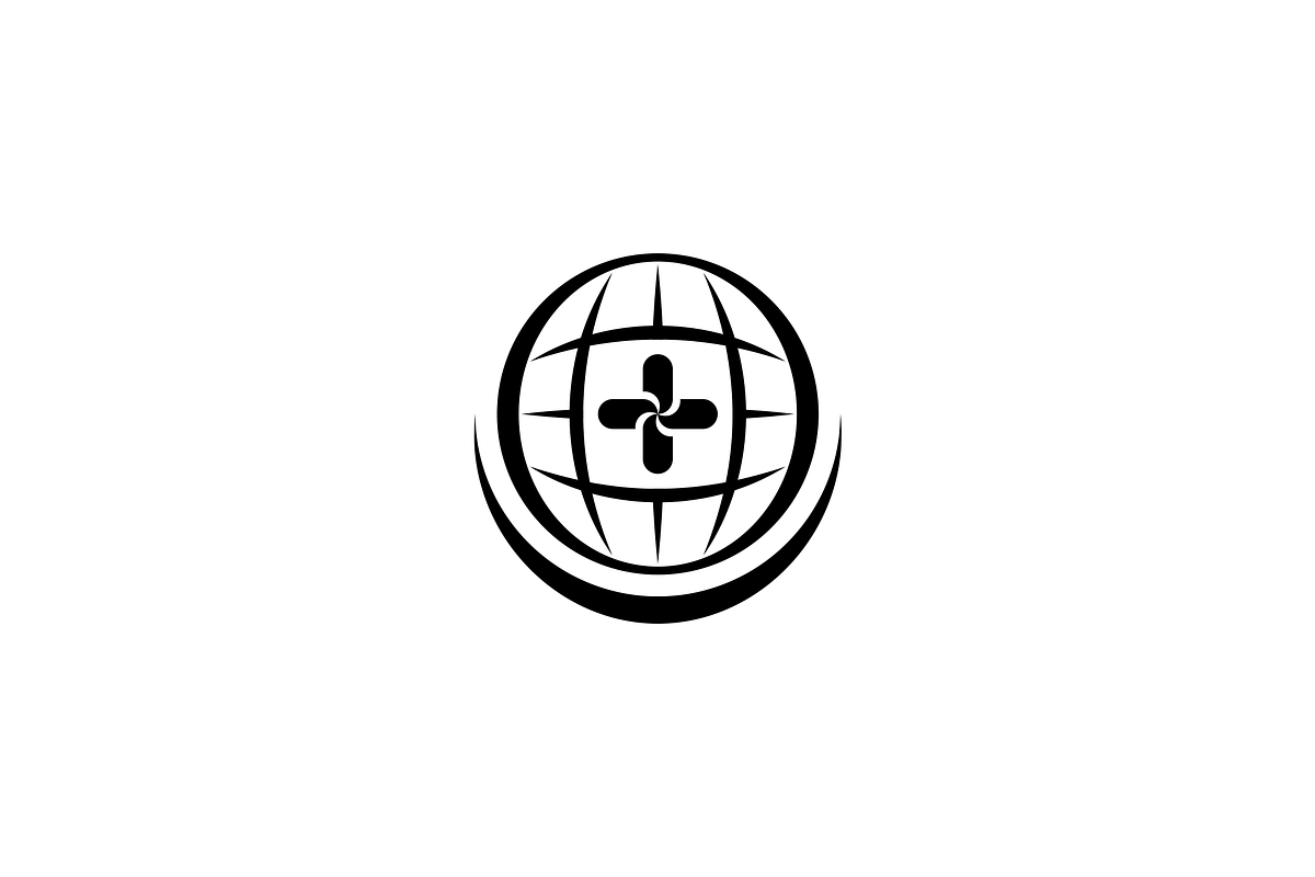 Minimalist Medical with Globe Logo, a Branding & Logo Template by Luxury Logos (Photo 3 of 4)