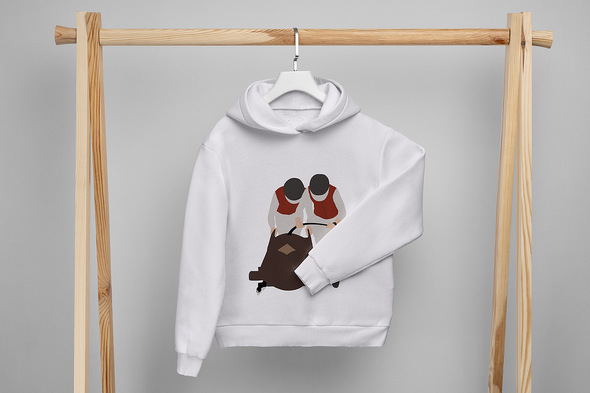 Abstract Winter Sport Athlete, a Person Illustration by ApetekMarket (Photo 4 of 7)
