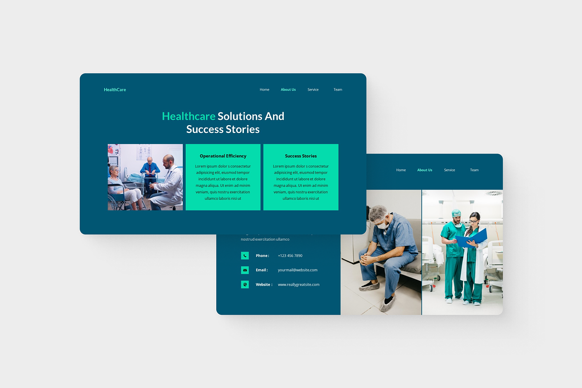 Medical & Healthcare Keynote, a Presentation Template by Annora Studio (Photo 2 of 5)