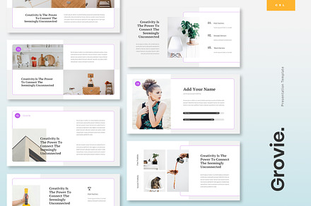 Grovie - Creative Google Slide