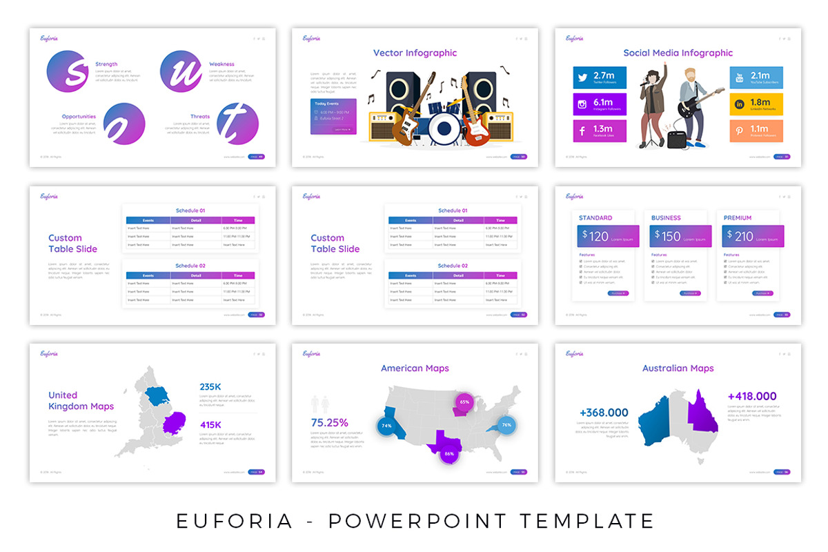 Euforia - Concert Powerpoint Templat, a Presentation Template by Brandearth RRGraph (Photo 7 of 7)