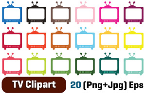 Television Clipart TV Clipart