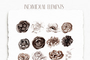 Neutral Boho Flowers, an Illustration by BlumenSoul (Thumbnail 9 of 13)