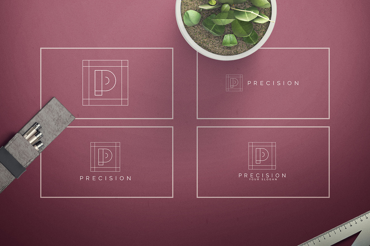Geometric Letters and Logo Designs, a Branding & Logo Template by VP Fonts (Photo 17 of 28)