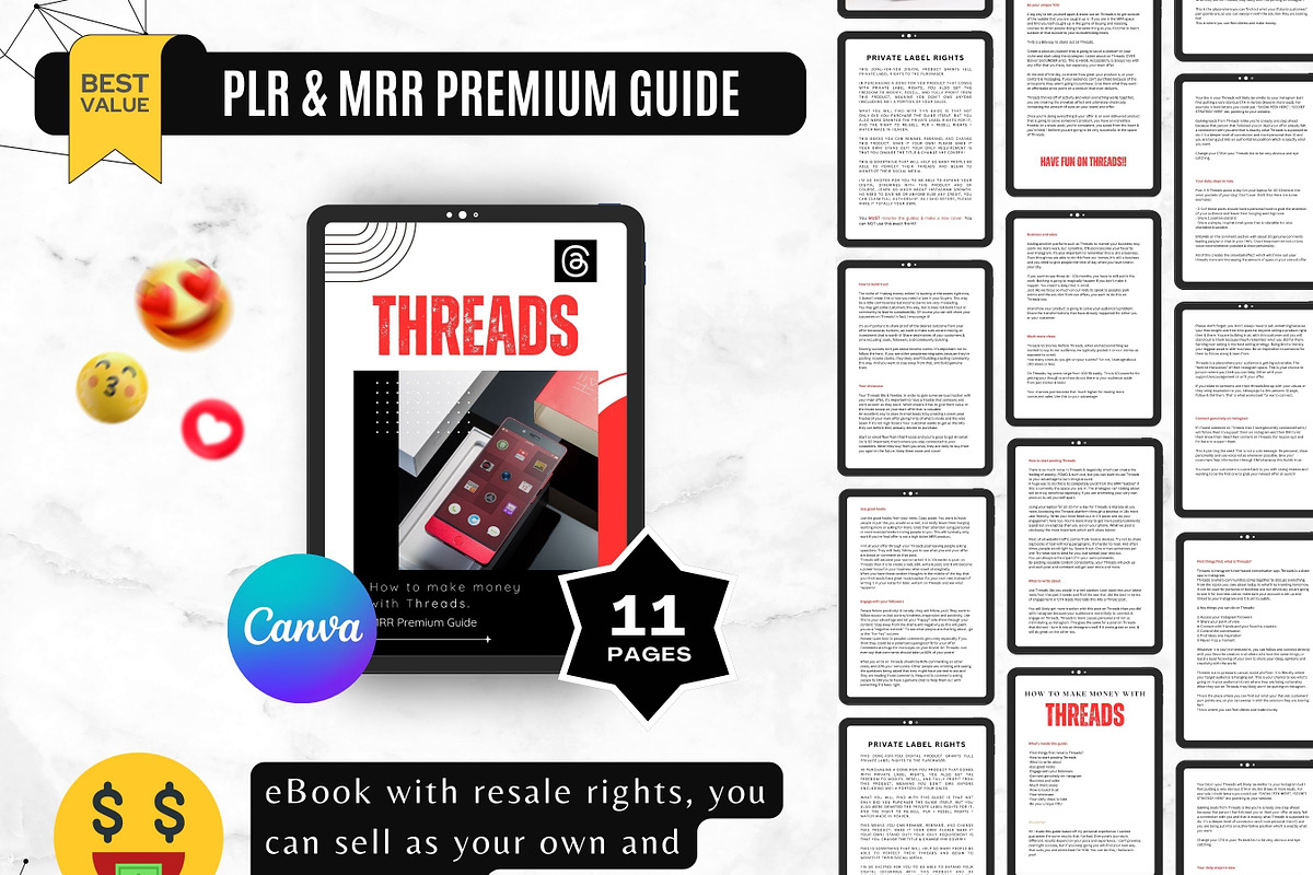 Threads Guide – How to Make Money, a Templates & Theme by Digital Content Mix (Photo 3 of 5)
