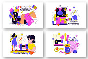 10 Thread the Needle Day, a Person Illustration by denayunebgt (Thumbnail 2 of 4)