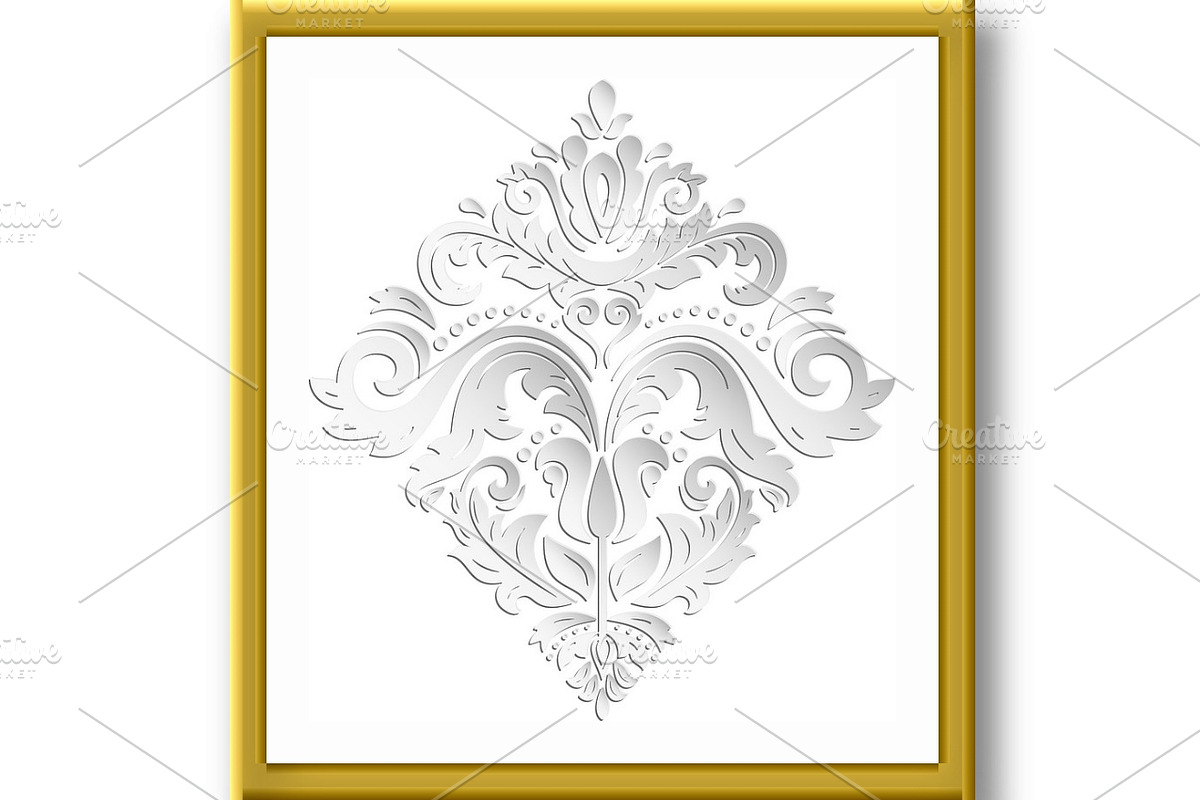 Floral Vector Abstract Pattern, a Pattern Graphic by FineArtStudio (Photo 2 of 3)
