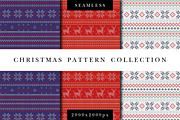 Christmas Pattern Collection, a Pattern Graphic by Chris Broderick (Thumbnail 1 of 7)