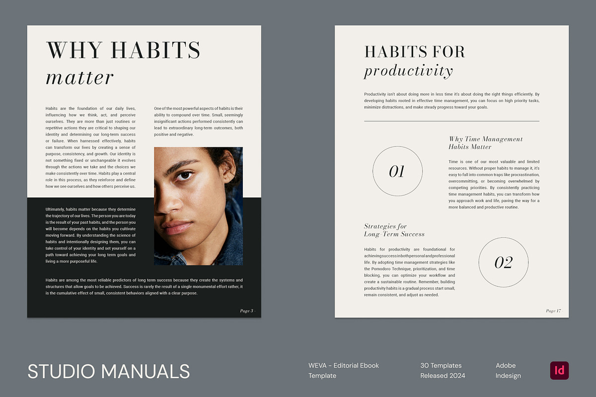 WEVA – Editorial Ebook Template, a Social Media Template by Studio Manuals (Photo 2 of 8)