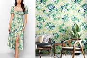 Flower Seamless Pattern, a Graphic by Gullenda (Thumbnail 4 of 6)