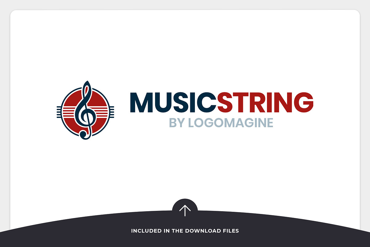 Music String Logo Template, a Branding & Logo Template by LOGOMAGINE (Photo 12 of 16)