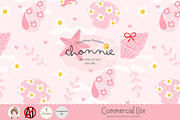 Cute Shell Seamless Pattern, a Pattern Graphic by Chonnieartwork (Thumbnail 1 of 5)
