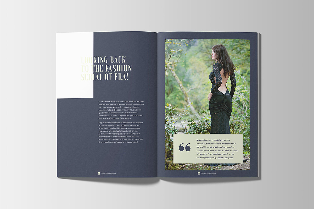 Luxury LookBook Magazine, a Magazine Template by Layout Design (Photo 7 of 10)