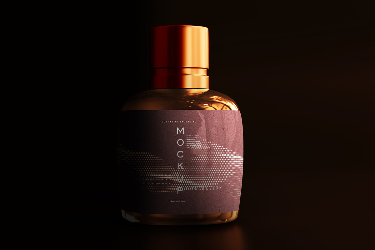 390+ Cosmetic Branding Mockup Scenes, a Cups & Container Mockup by pmvch (Photo 154 of 367)
