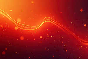 Abstract Lines With Warm Color Gradi, a Photo by LOGOCREATIVE