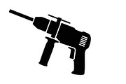 Electric Drill Tool Icon Set, an Icon by Gfx_Store (Thumbnail 8 of 10)
