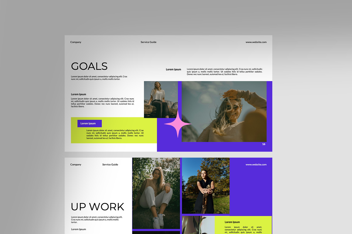 Service Guide Presentation Template preview 7