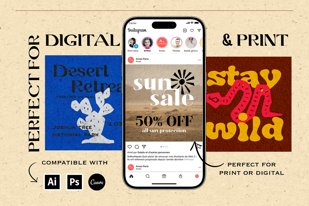 Wild Desert Boho Illustration Pack, a Decorative Illustration by Eldorado Design Co. (Photo 3 of 5)