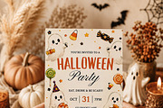 Cute Ghost Halloween Invitation, an Invitation Template by Arslan (Thumbnail 2 of 5)