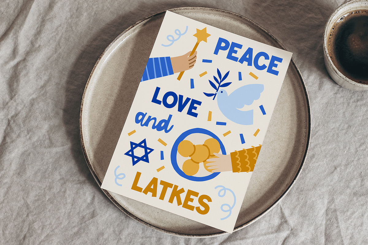 Hanukkah Cards, Patterns, Clipart, an Object Graphic by ArtFM (Photo 10 of 11)