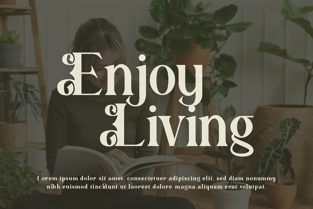 Realugi, a Serif Font by Rishsketch (Photo 2 of 13)