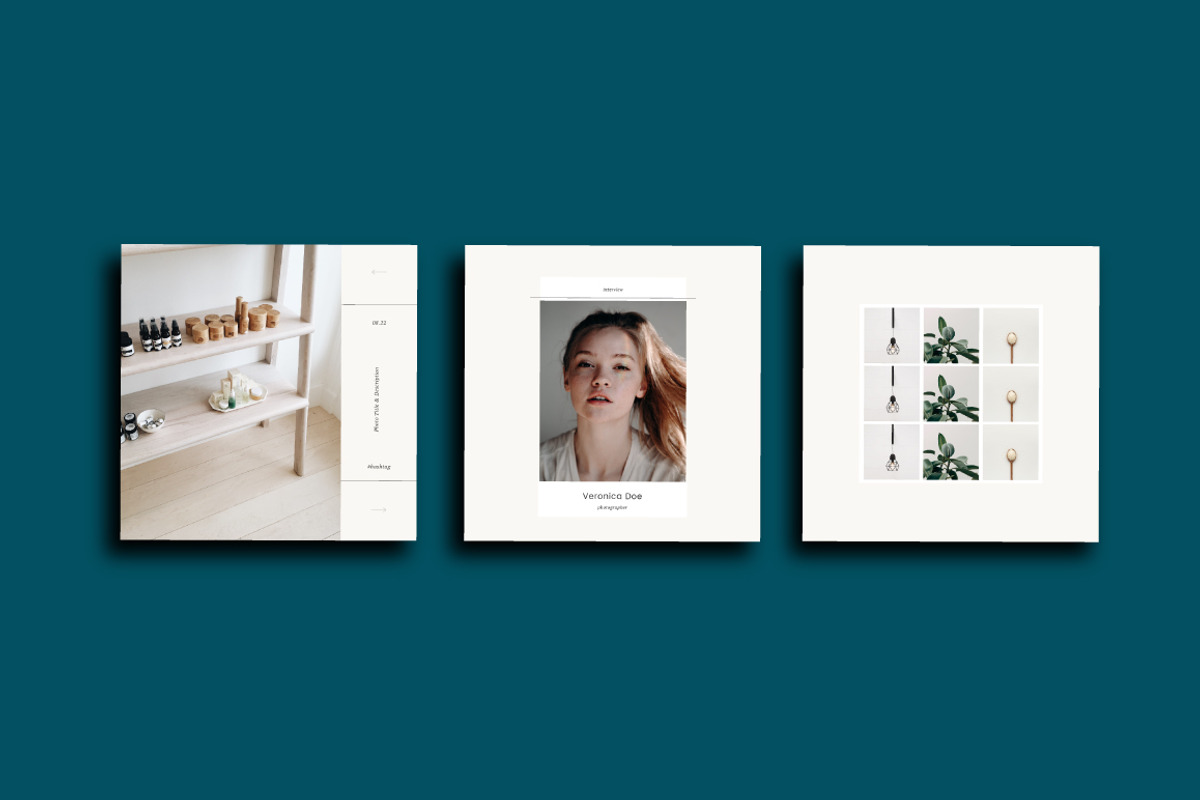Aubrey - Instagram Collection, a Social Media Template by SubtleSupply (Photo 5 of 7)