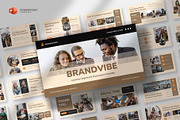 Customer Experience Powerpoint, a Presentation Template by fluffstudio (Thumbnail 1 of 4)
