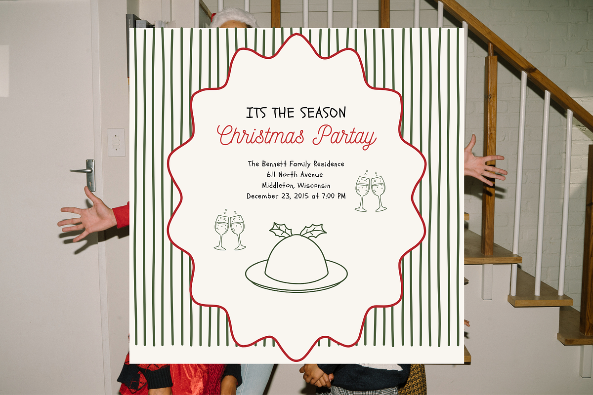 Christmas Frames Whimsy Set, a Seasonal Illustration by digital.incubator.yum (Photo 8 of 18)