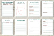 Printable Self Confidence Planner, a Stationery Template by Design House (Thumbnail 3 of 9)