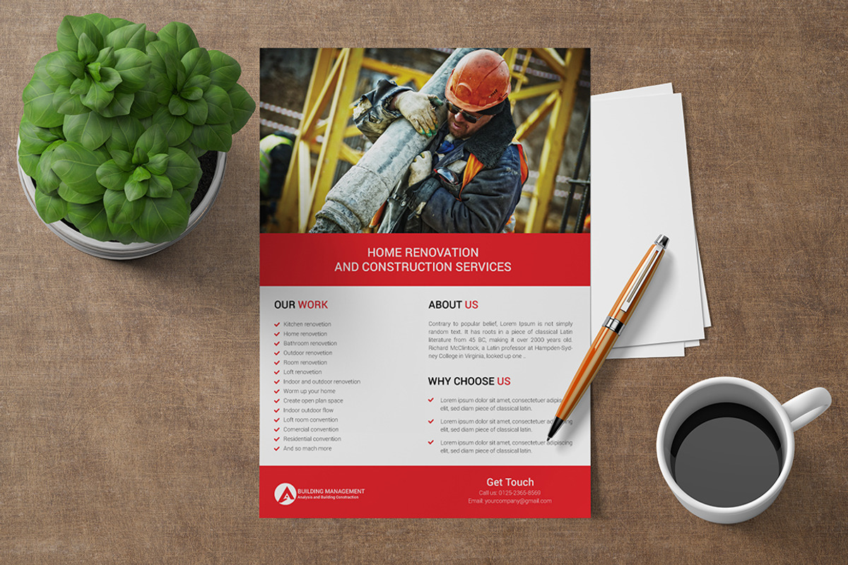 Development Flyer Template, a Flyer Template by UI_Expert