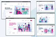 Fintech Unique Illustration Team, a Templates & Theme by Portocraft (Thumbnail 5 of 6)
