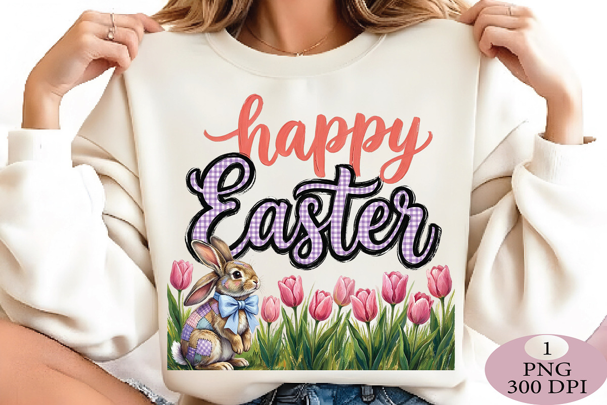 Happy Easter PNG Bunny, an Illustration by Daily.Designs (Photo 5 of 5)
