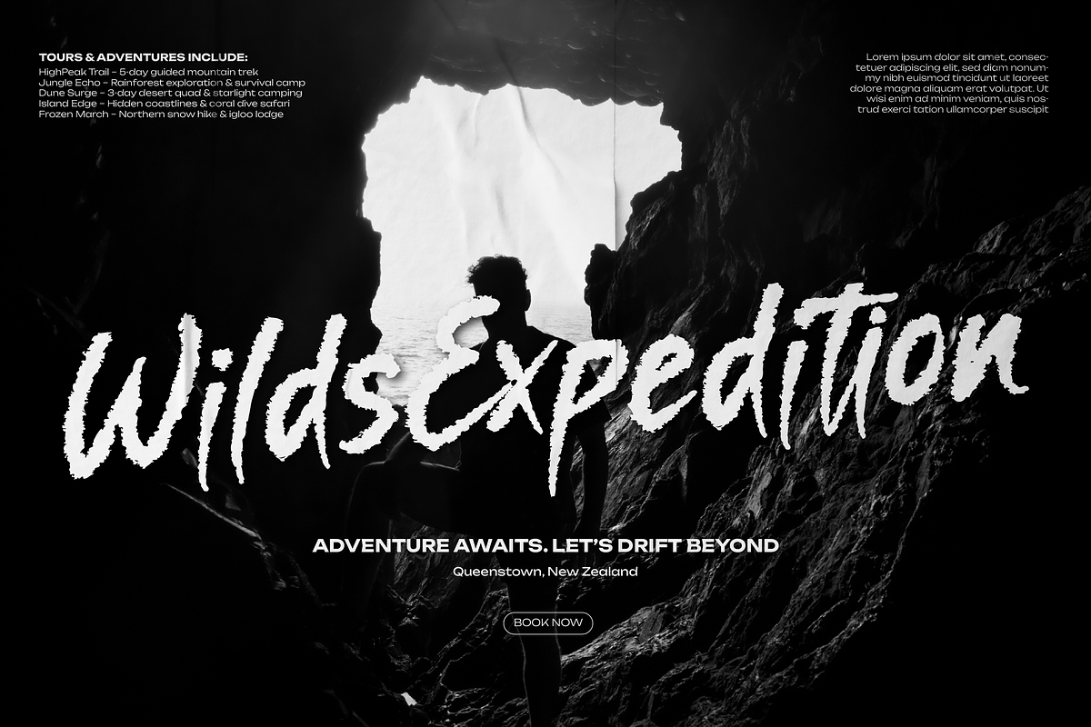 Amorim Santos Solid Hand Drawn Brush, a Handwritten Font by gracetype_studio (Photo 3 of 12)