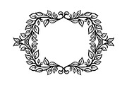 Floral Frame Ornament Vector Bundle, an Illustration by Designs_River (Thumbnail 19 of 51)
