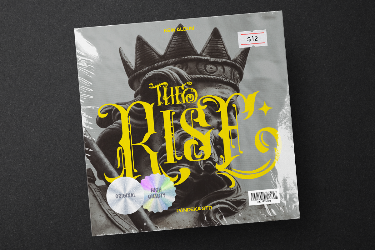 Circus Ace - Elegant Blackletter, a Blackletter Font by Pandeka Studio (Photo 6 of 12)