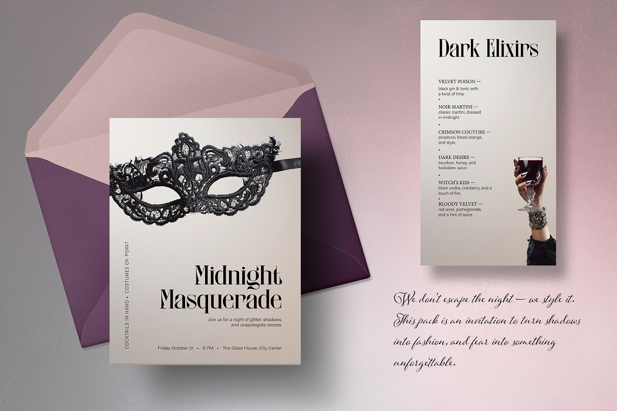 Gothic Glam – Halloween Collage Pack, an Object Graphic by R-studio (Photo 11 of 11)