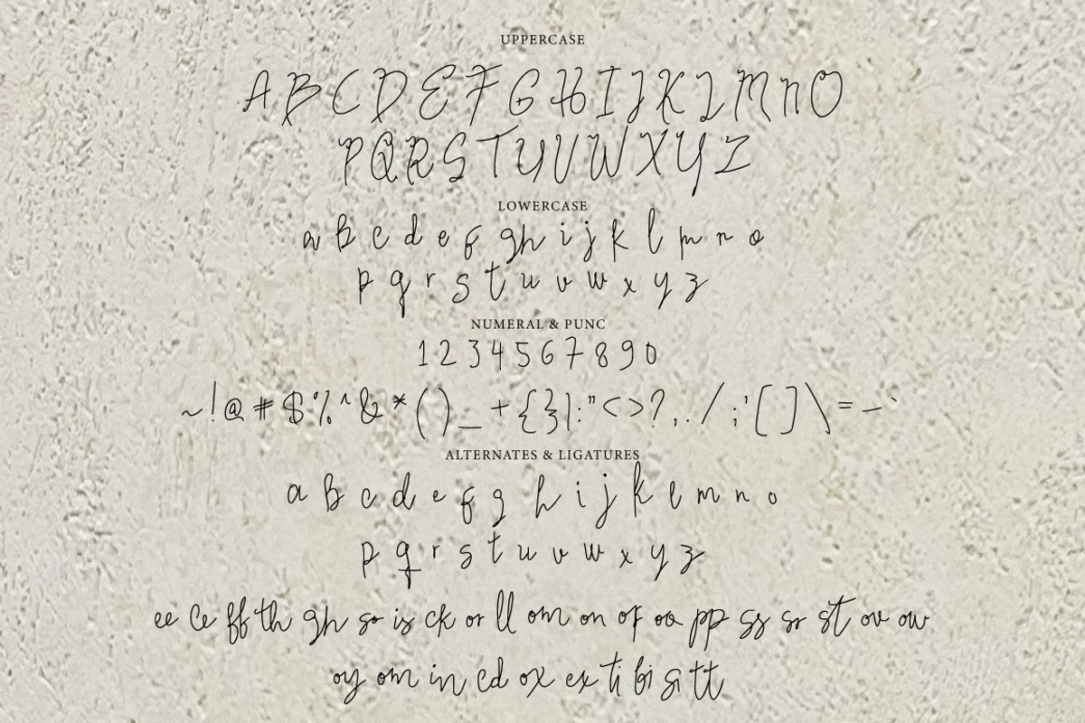Athenia Signature, a Font by Eltypesstudio (Photo 9 of 10)